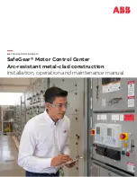 ABB SafeGear MCC Installation, Operation And Maintenance Manual preview