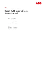 Preview for 1 page of ABB SAS-W1.1E System Manual