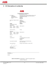 Preview for 14 page of ABB Sense7 Series Original Instructions Manual