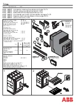 ABB TMAX MOE Quick Start Manual preview
