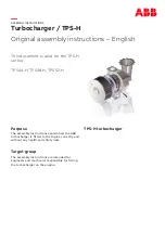 ABB TPS44-H Series Assembly Instructions Manual preview