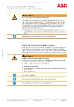 Preview for 24 page of ABB TRS 61D01 Operation Manual