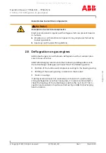 Preview for 27 page of ABB TRS 61D01 Operation Manual