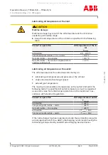 Preview for 33 page of ABB TRS 61D01 Operation Manual