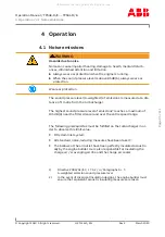 Preview for 37 page of ABB TRS 61D01 Operation Manual