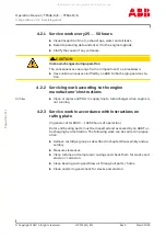 Preview for 40 page of ABB TRS 61D01 Operation Manual