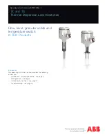 ABB TS series Operating Instructions Manual preview