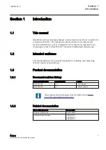 Preview for 11 page of ABB WGA631 Installation And Commissioning Manual