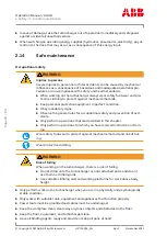 Preview for 22 page of ABB XAC25291 Operation Manual