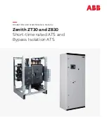 Preview for 1 page of ABB Zenith ZT30 Operation And Maintenance Manual