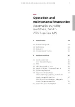 Preview for 7 page of ABB Zenith ZTG T Series Operation, Maintenance, And Installation Manual