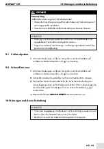 Preview for 23 page of Abicor Binzel abiplas cut Operating Instructions Manual