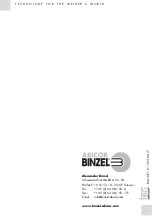 Preview for 36 page of Abicor Binzel SR/ABITIG 17 Operating Instructions Manual