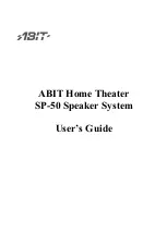 Abit Arcadia SP-50 User Manual preview