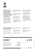 Preview for 20 page of Abloy PE925 Manual