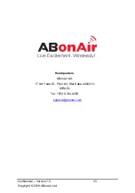 Preview for 33 page of ABonAir AB405 Installation And User Manual