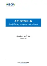 Abov A31G324RLN Implementation Manual preview