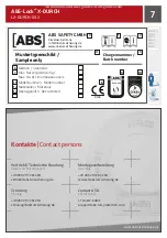 Preview for 7 page of ABS ABS-Lock X-DURCH Instruction Manual