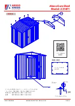 Preview for 18 page of ABSCO SHEDS 2314F1 Assembly Instruction Manual