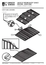 Preview for 19 page of ABSCO SHEDS 60303WK Assembly Instructions Manual