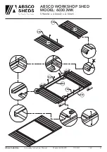 Preview for 21 page of ABSCO SHEDS 60303WK Assembly Instructions Manual