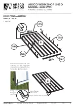 Preview for 23 page of ABSCO SHEDS 60303WK Assembly Instructions Manual