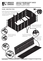 Preview for 36 page of ABSCO SHEDS 60303WK Assembly Instructions Manual