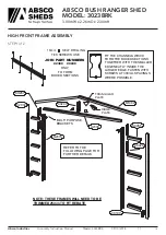 Preview for 18 page of ABSCO SHEDS BUSH RANGER 3023BRK Manual