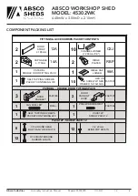 Preview for 4 page of Absco 45302WK Manual