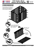 Preview for 18 page of Absco J23151GECOK Assembly Instructions Manual