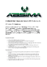 Preview for 4 page of Absima HOT SHOT AI1 Manual