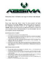 Preview for 10 page of Absima HOT SHOT AI1 Manual