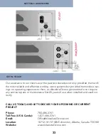 Preview for 33 page of Absolute Ozone ATLAS 30 Operator'S Manual