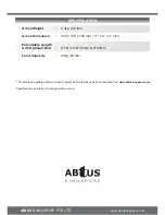 Preview for 12 page of Abtus AV813 Operation Manual