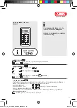 Preview for 23 page of Abus 10125 Manual