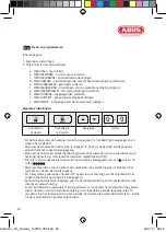 Preview for 28 page of Abus 10125 Manual