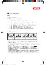 Preview for 34 page of Abus 10125 Manual