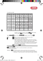 Preview for 37 page of Abus 10125 Manual