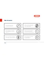 Preview for 7 page of Abus Eycasa Mobilteil CASA30300 User Manual