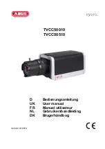 Preview for 1 page of Abus eyseo TVCC50010 User Manual