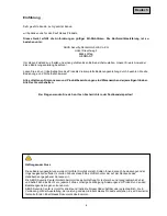 Preview for 4 page of Abus TVAC19100A User Manual