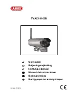 Preview for 1 page of Abus TVAC19100B User Manual