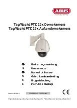 Preview for 1 page of Abus TVCC80000 User Manual