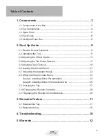 Preview for 2 page of AC Air Technology AC TRACKTECH T1X4 Instruction Manual