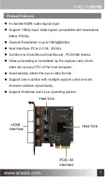 Preview for 2 page of ACASIS AC-4HDMI Installation Manual