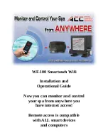 ACC WF-100 Smartouch Wifi Installation And Operational Manual preview