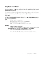 Preview for 9 page of Acces I/O products 104-IDI-48 Series User Manual