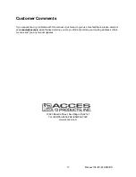 Preview for 18 page of Acces I/O products 104-IDI-48 Series User Manual