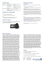 Preview for 2 page of Access Interfacing Solutions OCR601 Series User Manual