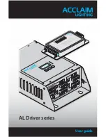 Acclaim Lighting AL Driver series User Manual preview